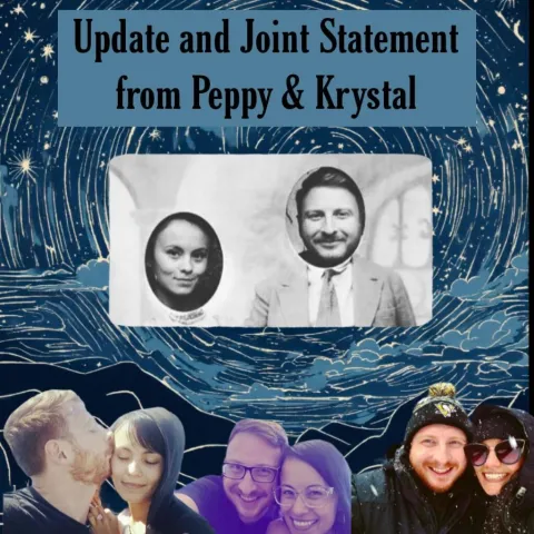 collage of peppy and krystal