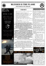 Issue 3 of anarcho-nihilist / insurrectionary newspaper “Blessed Is The Flame” has been released. 