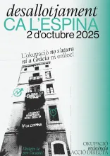 Ca l'Espina Eviction Call