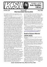 KSL August 2025 Bulletin