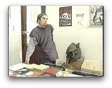 Mauser in the Bibioteca Social Reconstruir (BSR) in 1997